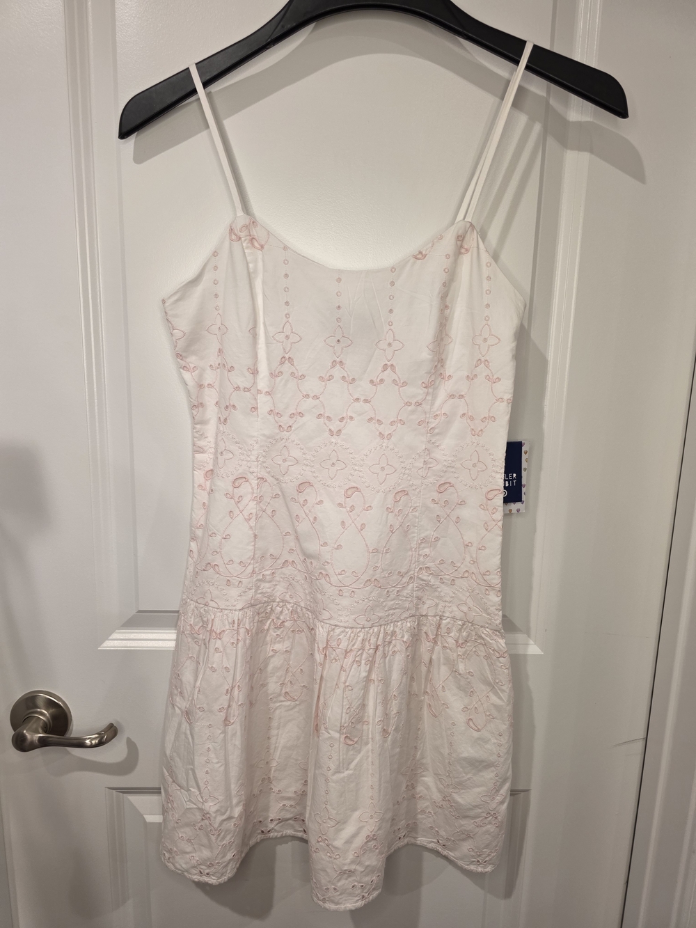 Roller Rabbit x Target Drop Waist Eyelet Mini Dress
